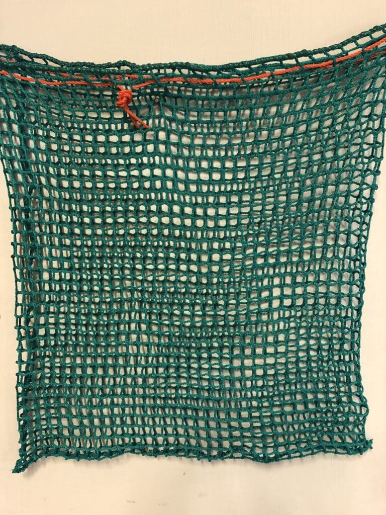 Höpåse 45 mm maska knutlös, 95 cm x 75 cm tråd 5mm