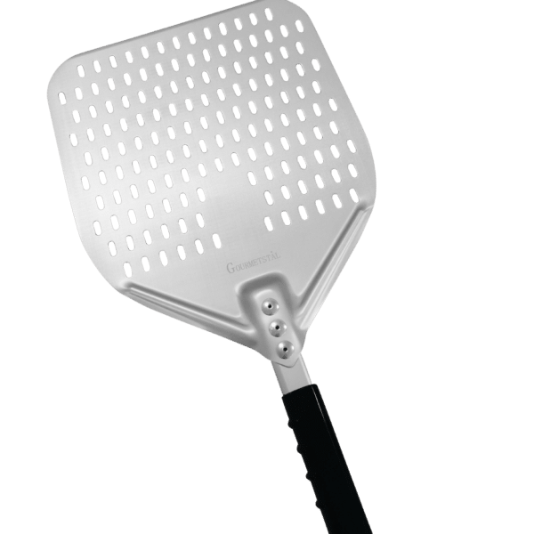 Pizzaspade Perforerad Aluminium Gourmetstål - Bild 1