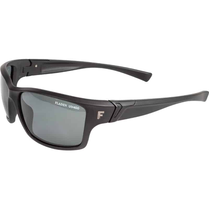 Solglasögon Fladen Floating matt black polariserade