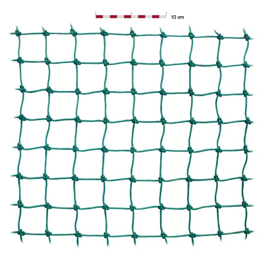 Transportnät 3mm grön PE 40 x 40mm