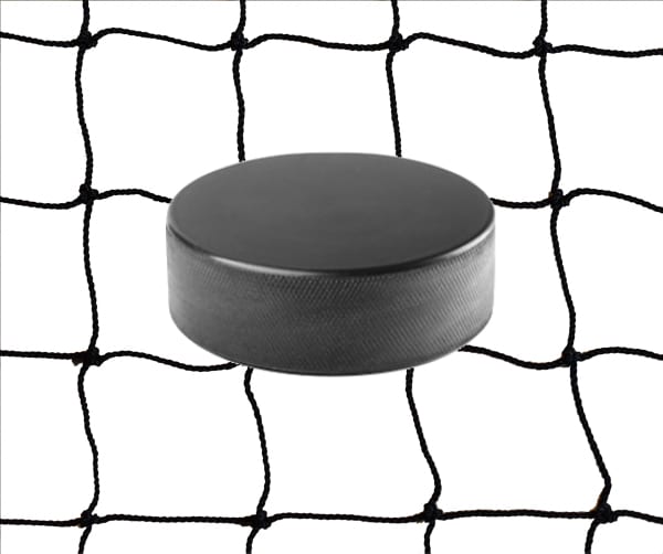 Innebandynät i bit, Svart Nylon 1 mm