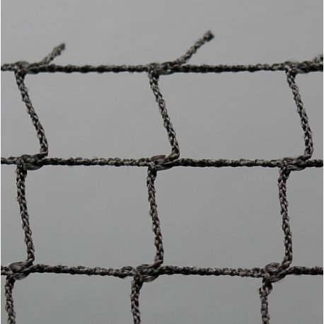 Fågelskyddsnät 20mm svart nylon 1mm knutlöst - Bild 2