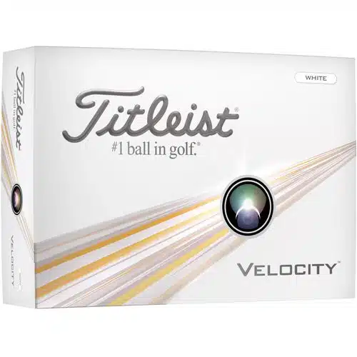 Titleist Velocity golfbollar 12 pack med Laxentryck