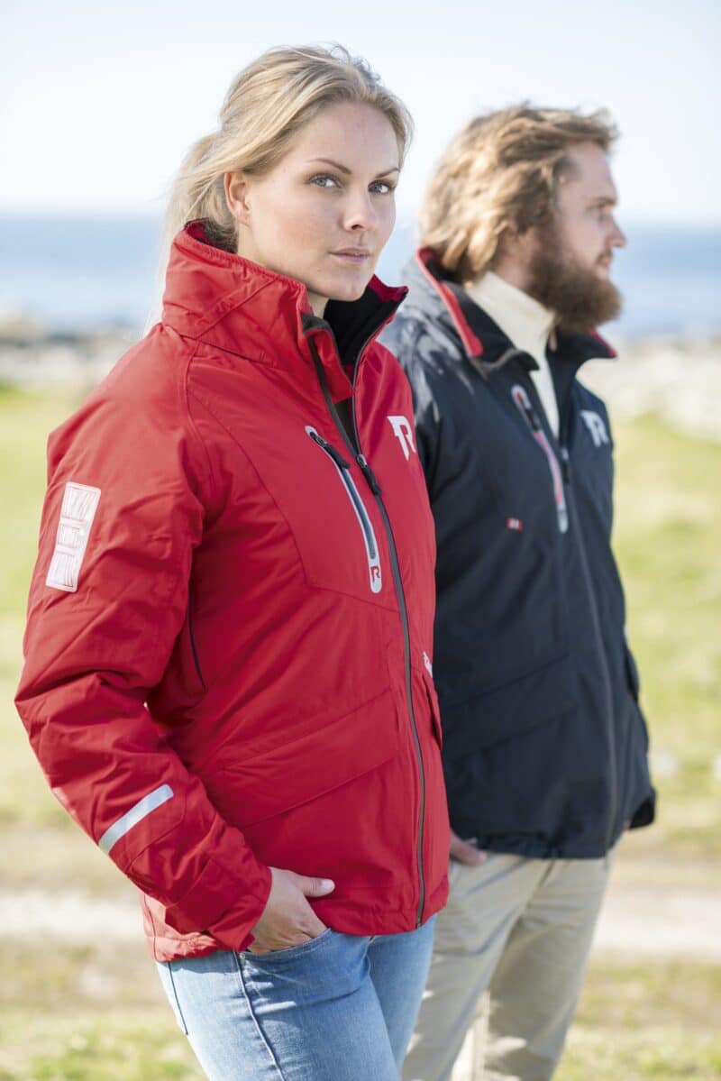 Flytjacka Regatta Horizon Coral 861 Röd .