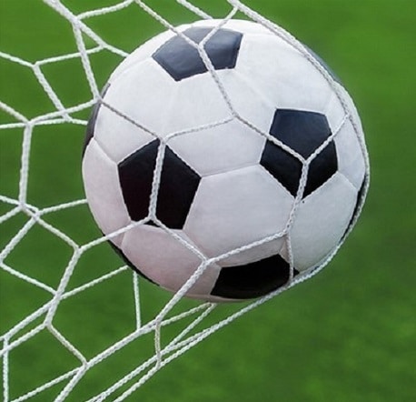 Fotbollsnät 3 m x 2 m 5-manna Vit Spanien