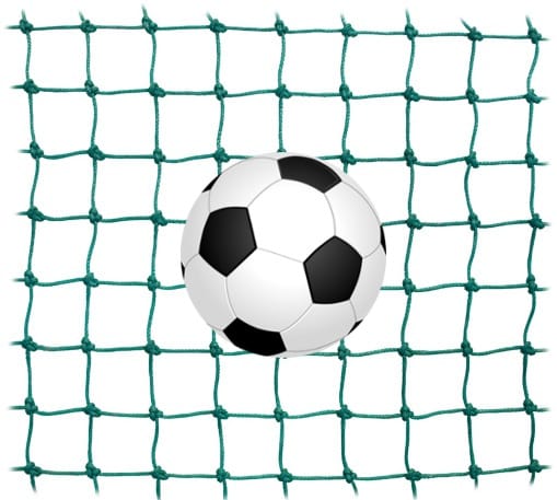Fotbollsnät i bit, 130 mm udda storlekar 30% Rabatt
