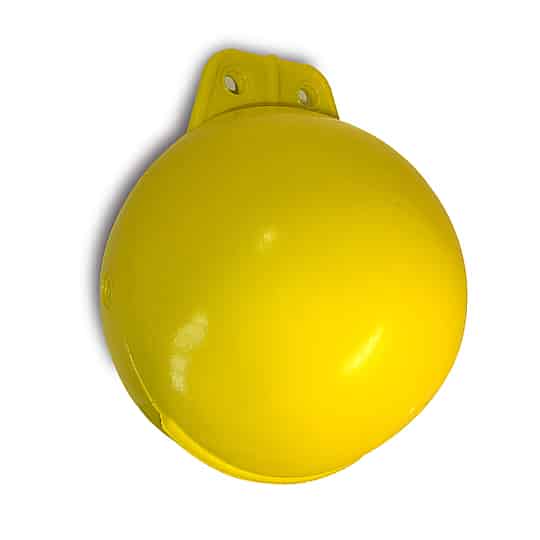 Boj 15cm Gul uppblåsbar