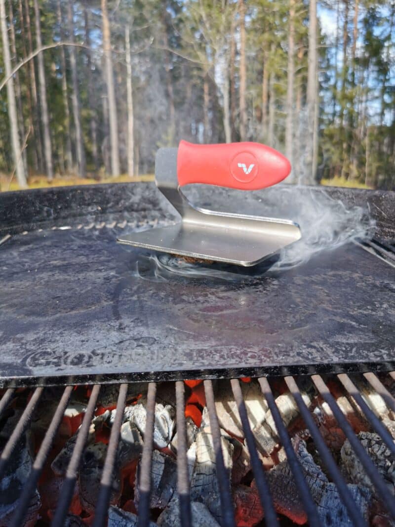 Smasher fyrkantig Gourmetstål