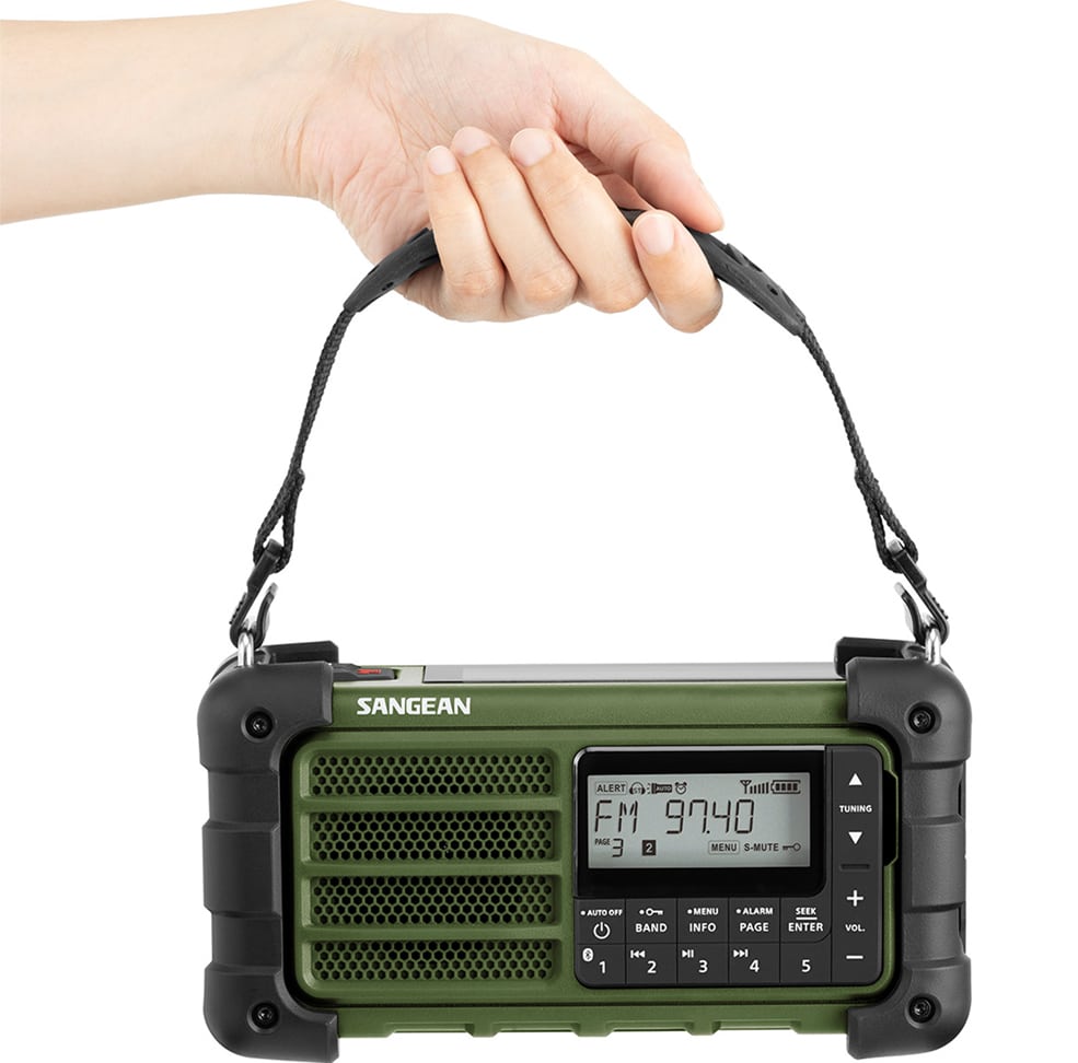Vevradio/Nödradio Sangean MMR99GREEN - Bild 2