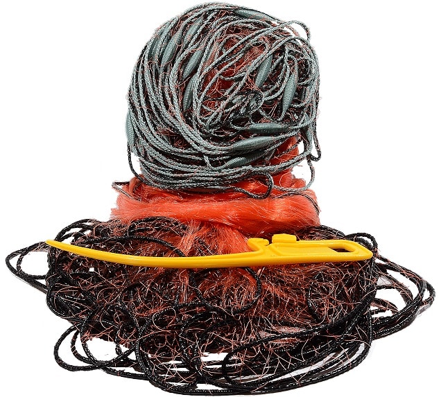 Fiskenät  30m 1.5m 40mm 0.17  Röd
