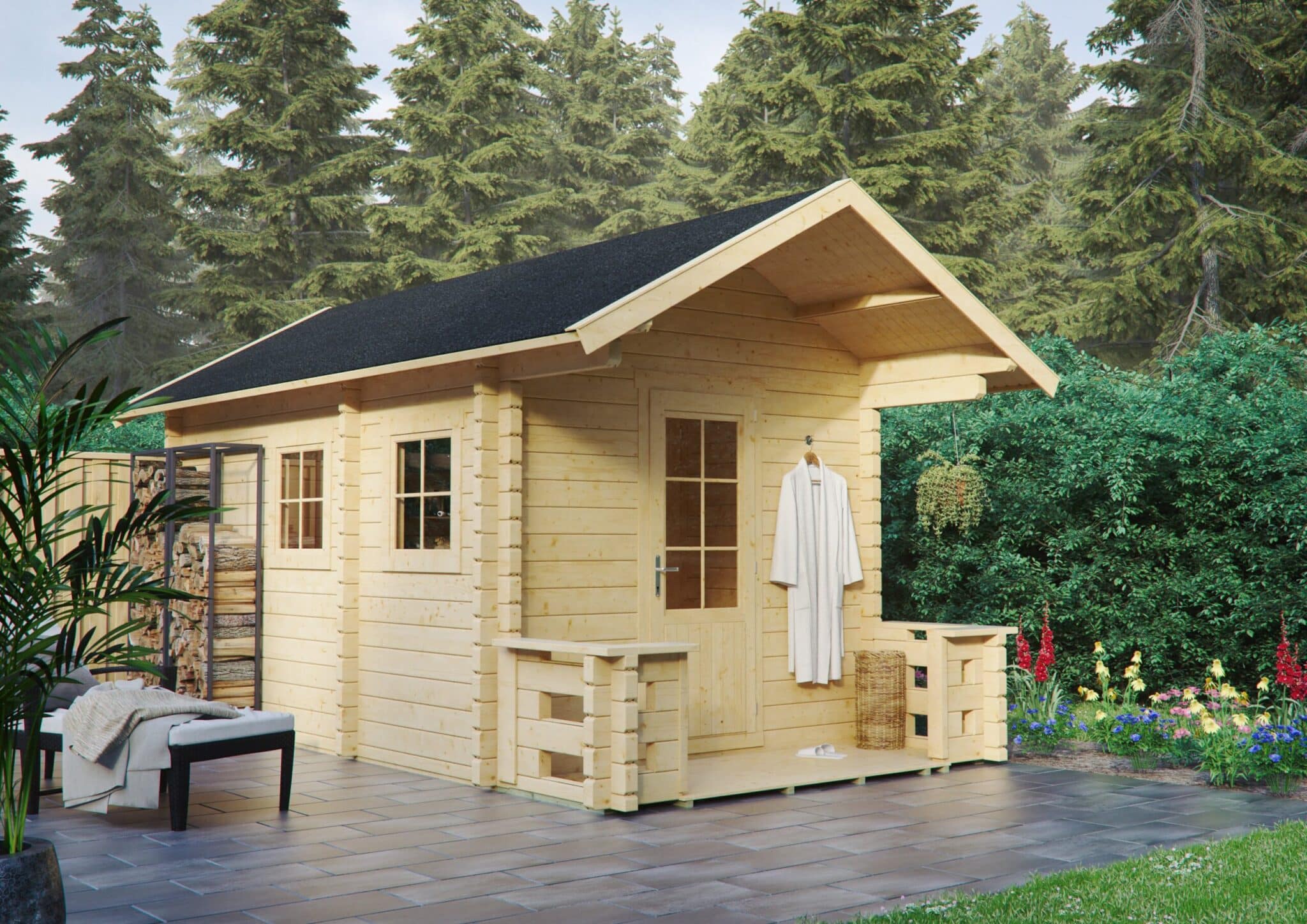 Bastustuga Tiira 10m² - Bild 1